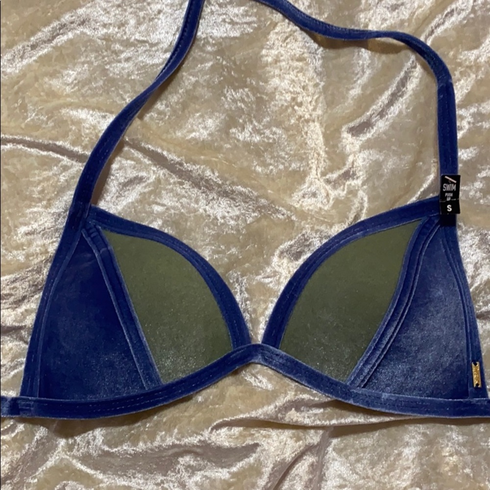 Victoria’s Secret PINK Velvet Bikini Top